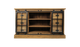 Dressoir Blackburn - glasdeuren - reclaimed teak/ijzer