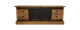 TV meubel Blackburn - reclaimed teak/ijzer