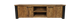 TV meubel Atlanta - rustiek oud teak/metaal