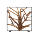 Roomdivider - metaal/teak