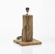 Tafellamp Nature (zonder kap) - rond - teak