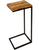 Iron / wooden end table (Iron stand black finish)